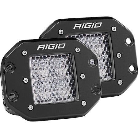 Rigid Industries D-Series Pro Dually Diffused Flush Mount 212513